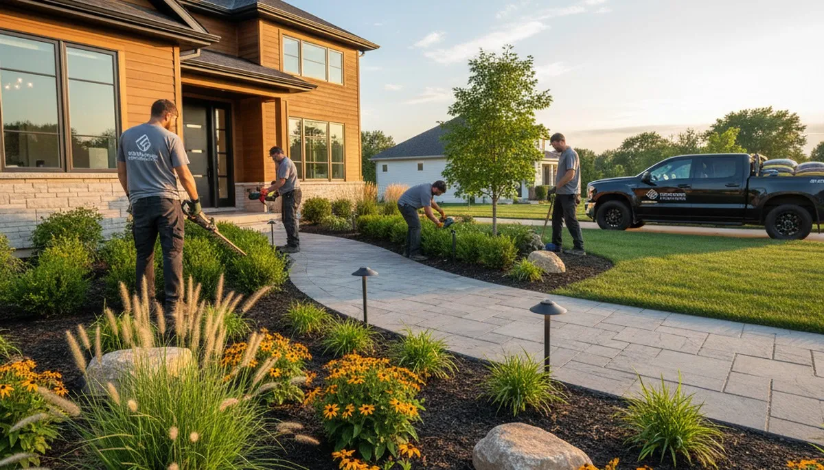 Naperville, IL landscaping services for residential and commercial property maintenance