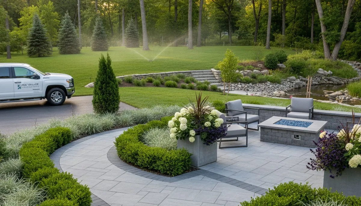 Naperville, IL landscaping services for residential and commercial outdoor maintenance