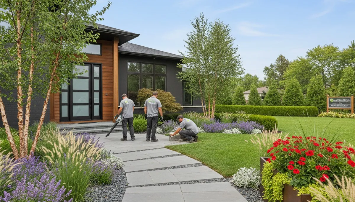 Landscape services in Naperville, IL by Naperville Landscapers