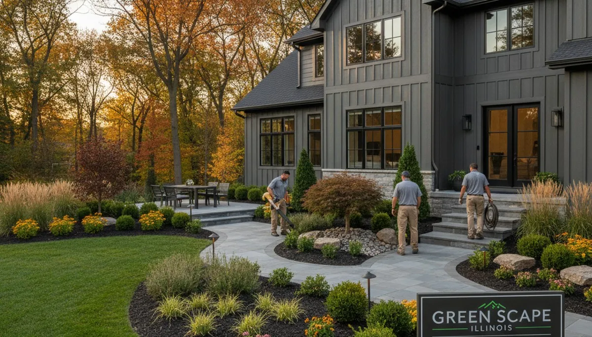 Naperville, IL landscaping services for residential yard maintenance and outdoor property care